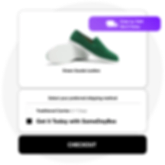 checkout green shoes